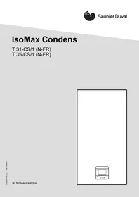 IsoMax Condens T 31-CS/1 (N-FR) T 35-CS/1 (N-FR) SAUNIER DUVAL
