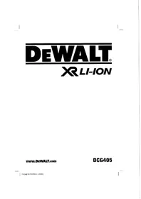DCG405P2-QW DEWALT