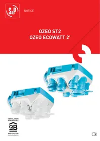 S&amp;P OZEO ST2 OZEO ECOWATT 2' - VMC simple flux
