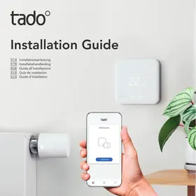Notice TADO THERMOSTAT KIT V3+ FILAIRE Thermostat connecté