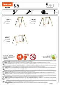 Notice TRIGANO SALLY - CHERRY - BERRY Portique