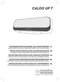 OLIMPIA SPLENDID CALDO UP T 2000 W - Termoventilatore