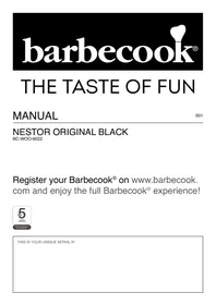 BARBECOOK NESTOR ORIGINAL - BC-WOO-6022 - Vuurschaal