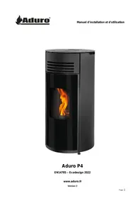 ADURO P4 - Poêle à granulés
