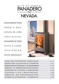 Notice PANADERO NEVADA Cuisinière à bois