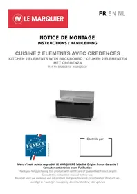 Notice LEMARQUIER . MC802ECE13 - MC802ECD Cuisine d'extérieur