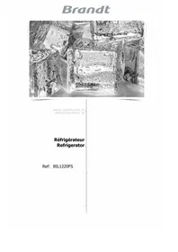 BRANDT BIL1220FS - Réfrigérateur intégrable