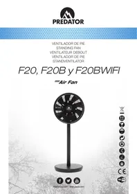 Notice PREDATOR F20, F20B Y F20BWIFI Ventilateur