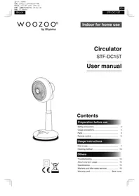 Notice WOOZOO STF-DC15T Ventilator