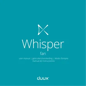 Notice DUUX WHISPER DXCF03 Admirador