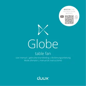 Notice DUUX GLOBE DXCF08 Admirador