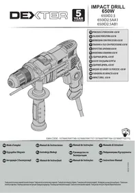 DEXTER 650ID2.5 650ID2.5AA1 650ID2.5AB1 - Perceuse à percussion