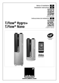 Notice ALDES T.FLOW HYGRO + T.FLOW NANO Chauffe-eau thermodynamique