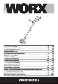 WORX WP165E WP165E.X - String trimmers