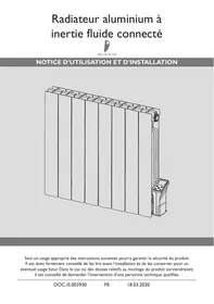 Notice DELTACALOR TELICA WIFI PLUS Radiateur électrique