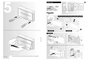 Notice SCHNEIDER ELECTRIC OVA53226, OVA53227 Support de fixation