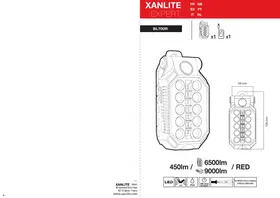 Notice XANLITE BL700R Baladeuse