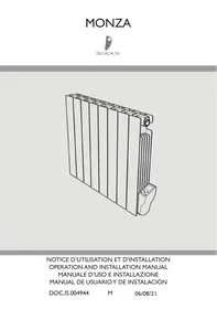 Notice DELTACALOR MONZA WIFI Electric heater