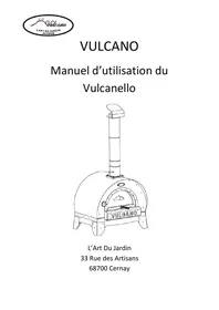 Notice Vulcano VULCANELLO Four à pizza