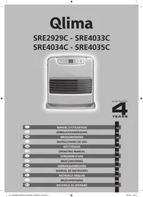 QLIMA SRE2929C - SRE4033C - SRE4034C - SRE435C - Poêle à pétrole