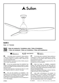 Notice SULION CLOE S Ventilateur