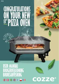 Notice COZZE GAZ 13 Four à pizza