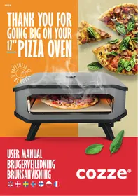 Notice COZZE GAZ 17 + THERMO Four à pizza