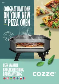 Notice COZZE GAZ 13 + THERMO Four à pizza