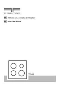 Notice FRIONOR TVS635 Ceramic hob