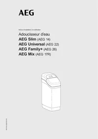 AEG Slim - Universal - Family+ - MIX - Adoucisseur d'eau