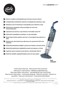 Notice GRE VCB10P Pulitore per piscina