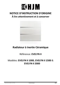 HJM EVELYN II - Radiateur électrique