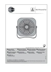 EQUATION QT-U403B-BL-A / QT-U403B-LG-A / QT-U403B-BK-A - Ventilateur