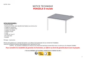Notice TIERAL OSAKA Pergola