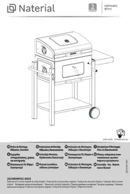 Notice NATERIAL CENTAURUS BETA II 90X70CM Barbecue