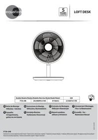 Notice EQUATION LOFT DESK Ventilatore da tavolo