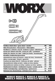 WORX WG801E WG801E.1 WG801E.2 WG801E.3 WG801E.4 WG801E.5 WG801E.9 WG801E.91 - Sculpte-haies