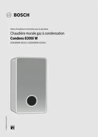 Condens 8300i W GC8300iW 30/35 C | GC8300iW 35/40 C BOSCH