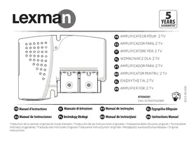 Notice LEXMAN 87506351 Amplificateur blindé