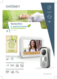 AVIDSEN BAMBOU VIEW - Visiophone