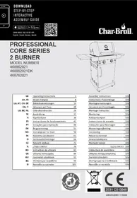 CHAR BROIL BLACK CORE B2 - Barbecue à gaz