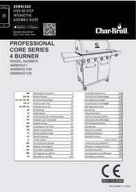 CHAR BROIL 46886021 - 46886021DK - 46886021UK - Barbecue à gaz