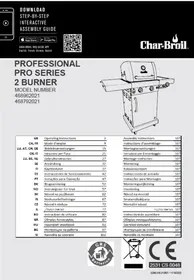 CHAR BROIL PRO INOX S2 - 468962021 - 468792021 - Barbecue à gaz