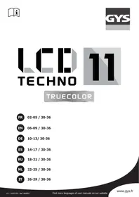 GYS TECHNO 11 TRUE COLOR - Maschera da saldatore