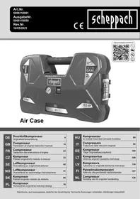 SCHEPPACH AIRCASE - Gonfleur électrique