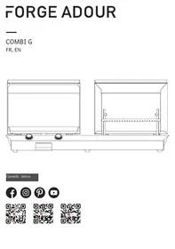 Notice FORGE ADOUR COMBI G Plancha