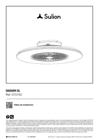 Notice SULION DAIQUIRI Ventilateur