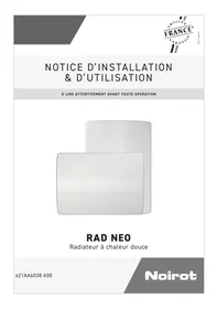 Notice NOIROT NEO Radiateur électrique