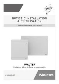 Notice NOIROT WALTER Radiateur électrique