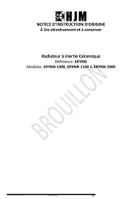 HJM ERYNN1000 - Radiateur électrique